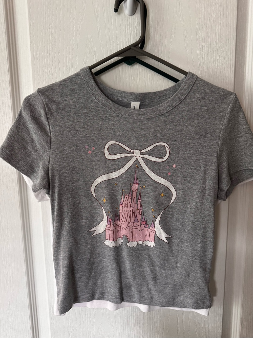 Magic on Main Disney Cropped Baby Tee